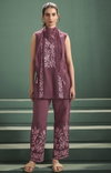 Tew Roman Silk Fabric Fancy Kurti With Bottom Wholesale Clothing Distributors In India